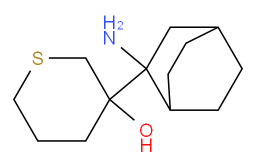 3-{2-aminobicyclo[2.2.2]octan-2-yl}thian-3-ol