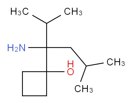 1-(3-amino-2,5-dimethylhexan-3-yl)cyclobutan-1-ol