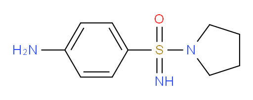 [(4-aminophenyl)(pyrrolidin-1-yl)imino-lambda6-sulfanyl]one