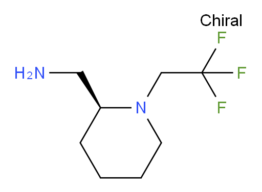 [(2S)-1-(2,2,2-trifluoroethyl)piperidin-2-yl]methanamine