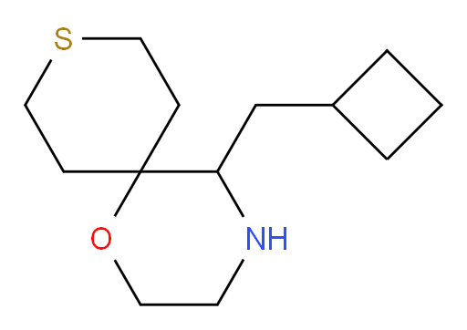 5-(cyclobutylmethyl)-1-oxa-9-thia-4-azaspiro[5.5]undecane