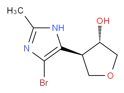 rac-(3R,4S)-4-(4-bromo-2-methyl-1H-imidazol-5-yl)oxolan-3-ol
