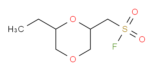 (6-ethyl-1,4-dioxan-2-yl)methanesulfonyl fluoride