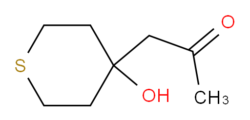 1-(4-hydroxythian-4-yl)propan-2-one