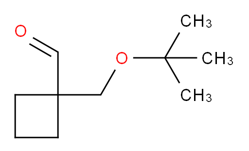 1-[(tert-butoxy)methyl]cyclobutane-1-carbaldehyde