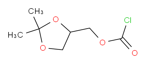 (2,2-dimethyl-1,3-dioxolan-4-yl)methyl chloroformate