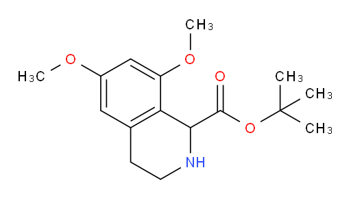 tert-butyl 6,8-dimethoxy-1,2,3,4-tetrahydroisoquinoline-1-carboxylate