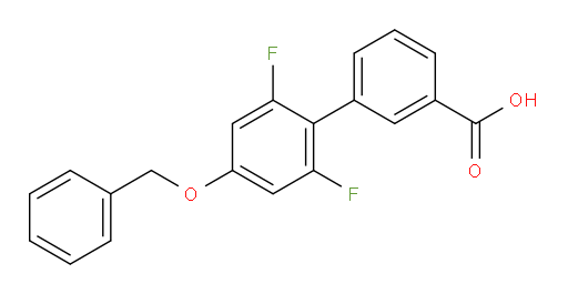 3-[4-(benzyloxy)-2,6-difluorophenyl]benzoic acid