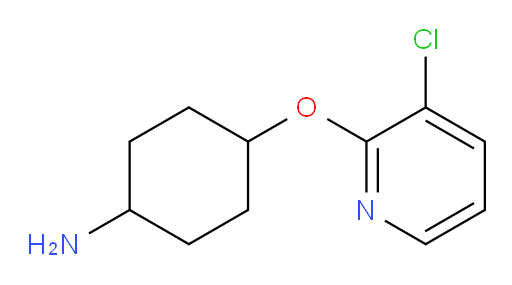4-[(3-chloropyridin-2-yl)oxy]cyclohexan-1-amine