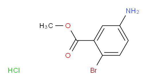 methyl 5-amino-2-bromobenzoate hydrochloride