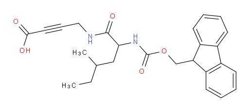 4-[2-({[(9H-fluoren-9-yl)methoxy]carbonyl}amino)-4-methylhexanamido]but-2-ynoic acid