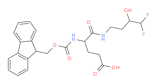 4-[(4,4-difluoro-3-hydroxybutyl)carbamoyl]-4-({[(9H-fluoren-9-yl)methoxy]carbonyl}amino)butanoic acid