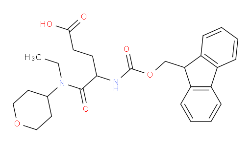 4-[ethyl(oxan-4-yl)carbamoyl]-4-({[(9H-fluoren-9-yl)methoxy]carbonyl}amino)butanoic acid