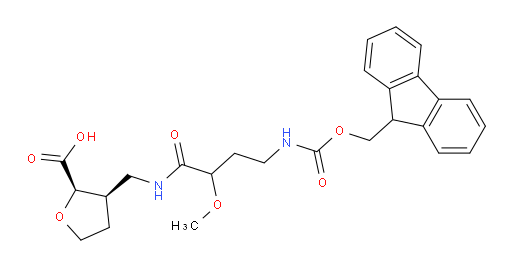 rac-(2R,3R)-3-{[4-({[(9H-fluoren-9-yl)methoxy]carbonyl}amino)-2-methoxybutanamido]methyl}oxolane-2-carboxylic acid