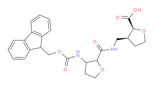 rac-(2R,3R)-3-({[3-({[(9H-fluoren-9-yl)methoxy]carbonyl}amino)oxolan-2-yl]formamido}methyl)oxolane-2-carboxylic acid
