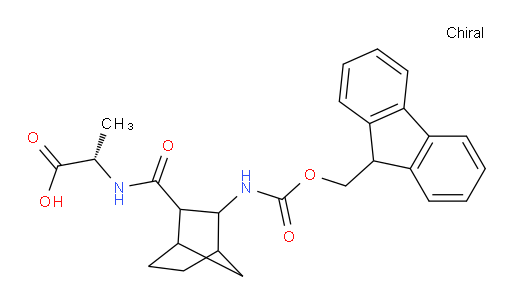 (2S)-2-{[3-({[(9H-fluoren-9-yl)methoxy]carbonyl}amino)bicyclo[2.2.1]heptan-2-yl]formamido}propanoic acid
