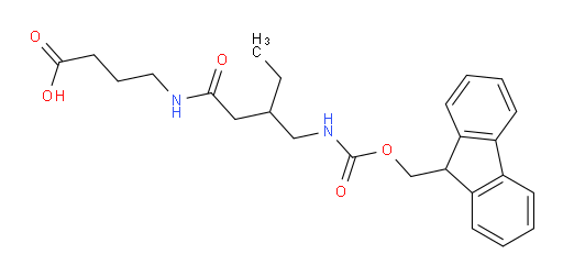 4-{3-[({[(9H-fluoren-9-yl)methoxy]carbonyl}amino)methyl]pentanamido}butanoic acid