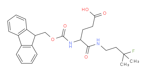 4-({[(9H-fluoren-9-yl)methoxy]carbonyl}amino)-4-[(3-fluoro-3-methylbutyl)carbamoyl]butanoic acid