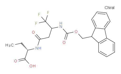 (2S)-2-[3-({[(9H-fluoren-9-yl)methoxy]carbonyl}amino)-4,4,4-trifluorobutanamido]butanoic acid