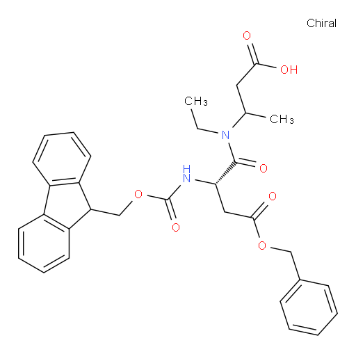 3-[(2S)-3-(benzyl carboxy)-N-ethyl-2-({[(9H-fluoren-9-yl)methoxy]carbonyl}amino)propanamido]butanoic acid