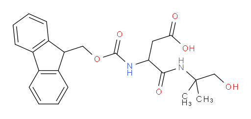 3-({[(9H-fluoren-9-yl)methoxy]carbonyl}amino)-3-[(1-hydroxy-2-methylpropan-2-yl)carbamoyl]propanoic acid