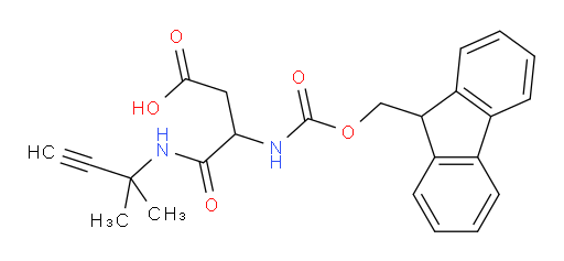 3-({[(9H-fluoren-9-yl)methoxy]carbonyl}amino)-3-[(2-methylbut-3-yn-2-yl)carbamoyl]propanoic acid