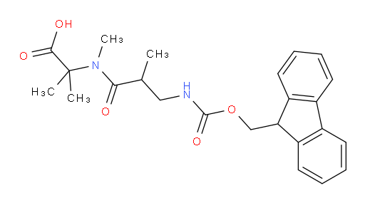 2-[3-({[(9H-fluoren-9-yl)methoxy]carbonyl}amino)-N,2-dimethylpropanamido]-2-methylpropanoic acid