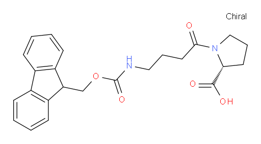 (2R)-1-[4-({[(9H-fluoren-9-yl)methoxy]carbonyl}amino)butanoyl]pyrrolidine-2-carboxylic acid