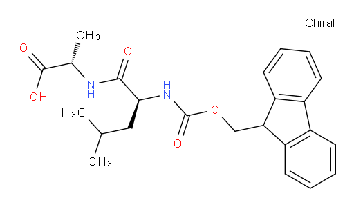 (2S)-2-[(2S)-2-({[(9H-fluoren-9-yl)methoxy]carbonyl}amino)-4-methylpentanamido]propanoic acid