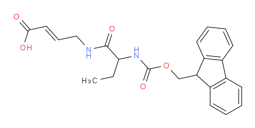 4-[2-({[(9H-fluoren-9-yl)methoxy]carbonyl}amino)butanamido]but-2-enoic acid