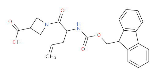 1-[2-({[(9H-fluoren-9-yl)methoxy]carbonyl}amino)pent-4-enoyl]azetidine-3-carboxylic acid