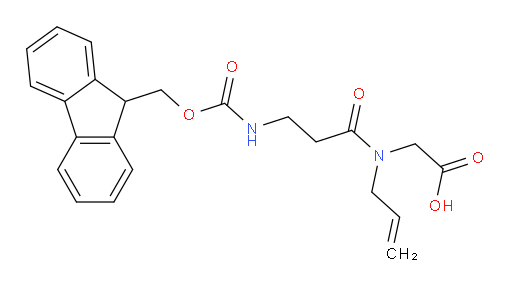 2-[3-({[(9H-fluoren-9-yl)methoxy]carbonyl}amino)-N-(prop-2-en-1-yl)propanamido]acetic acid