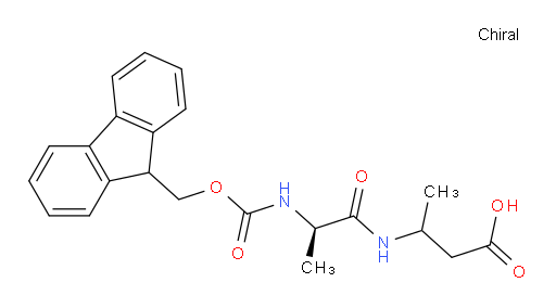 3-[(2R)-2-({[(9H-fluoren-9-yl)methoxy]carbonyl}amino)propanamido]butanoic acid