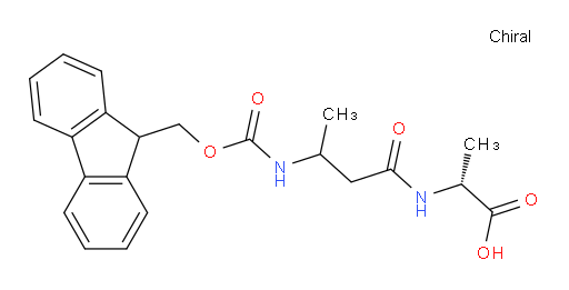 (2R)-2-[3-({[(9H-fluoren-9-yl)methoxy]carbonyl}amino)butanamido]propanoic acid