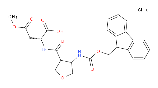 (2R)-2-{[4-({[(9H-fluoren-9-yl)methoxy]carbonyl}amino)oxolan-3-yl]formamido}-4-methoxy-4-oxobutanoic acid