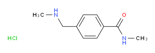 N-methyl-4-[(methylamino)methyl]benzamide hydrochloride