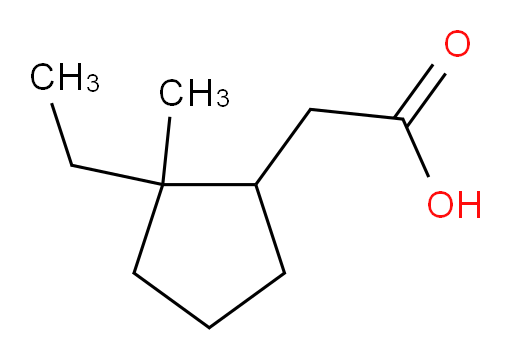 2-(2-ethyl-2-methylcyclopentyl)acetic acid