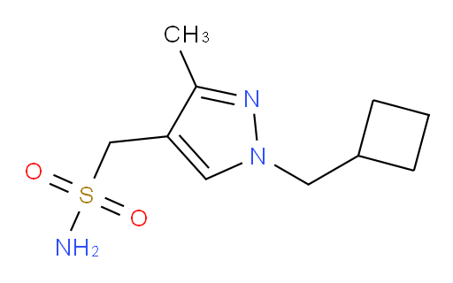 [1-(cyclobutylmethyl)-3-methyl-1H-pyrazol-4-yl]methanesulfonamide