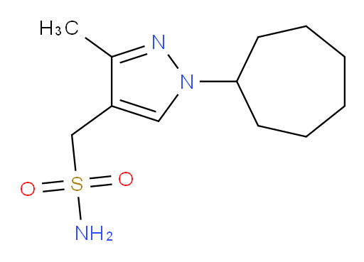 (1-cycloheptyl-3-methyl-1H-pyrazol-4-yl)methanesulfonamide