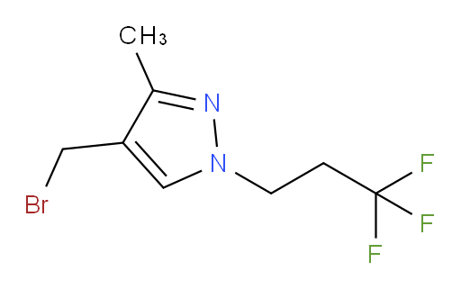 4-(bromomethyl)-3-methyl-1-(3,3,3-trifluoropropyl)-1H-pyrazole