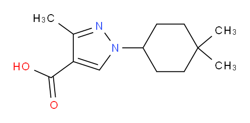 1-(4,4-dimethylcyclohexyl)-3-methyl-1H-pyrazole-4-carboxylic acid