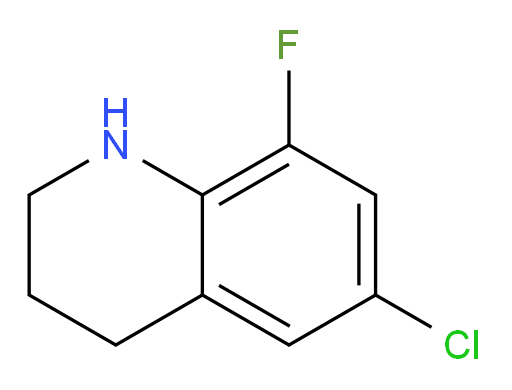 6-chloro-8-fluoro-1,2,3,4-tetrahydroquinoline
