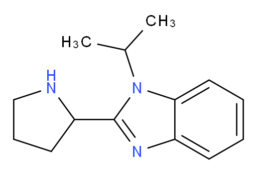 1-(propan-2-yl)-2-(pyrrolidin-2-yl)-1H-1,3-benzodiazole
