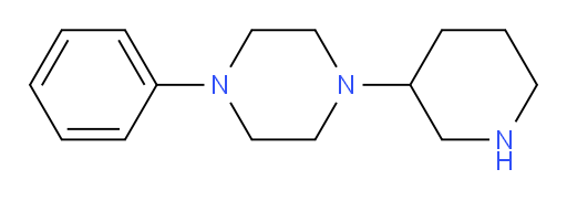 1-phenyl-4-(piperidin-3-yl)piperazine
