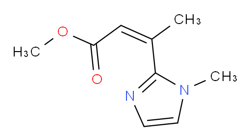 methyl (2Z)-3-(1-methyl-1H-imidazol-2-yl)but-2-enoate