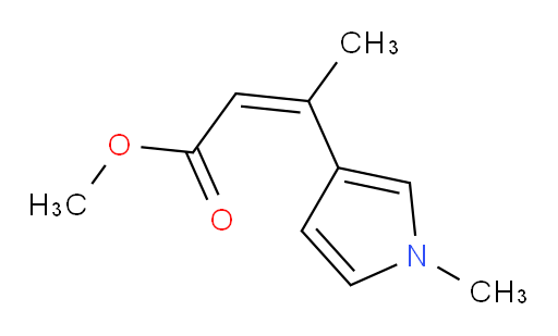 methyl (2Z)-3-(1-methyl-1H-pyrrol-3-yl)but-2-enoate
