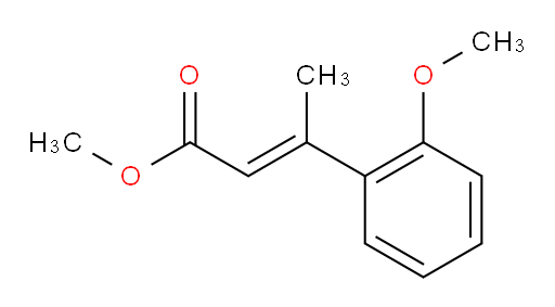 methyl (2E)-3-(2-methoxyphenyl)but-2-enoate