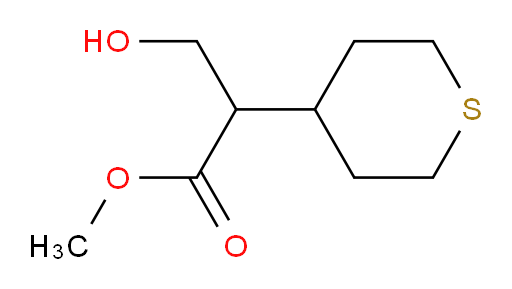 methyl 3-hydroxy-2-(thian-4-yl)propanoate