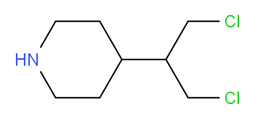 4-(1,3-dichloropropan-2-yl)piperidine