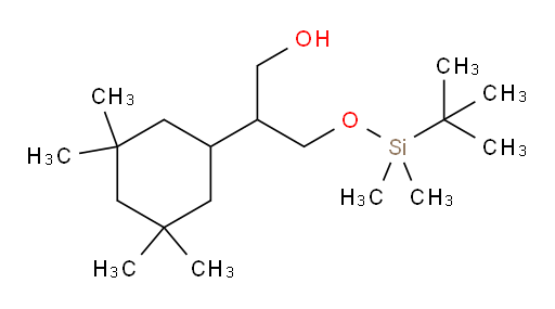 3-[(tert-butyldimethylsilyl)oxy]-2-(3,3,5,5-tetramethylcyclohexyl)propan-1-ol